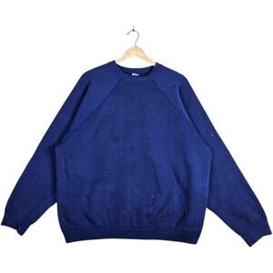 Vintage Blue Blank Crewneck XL